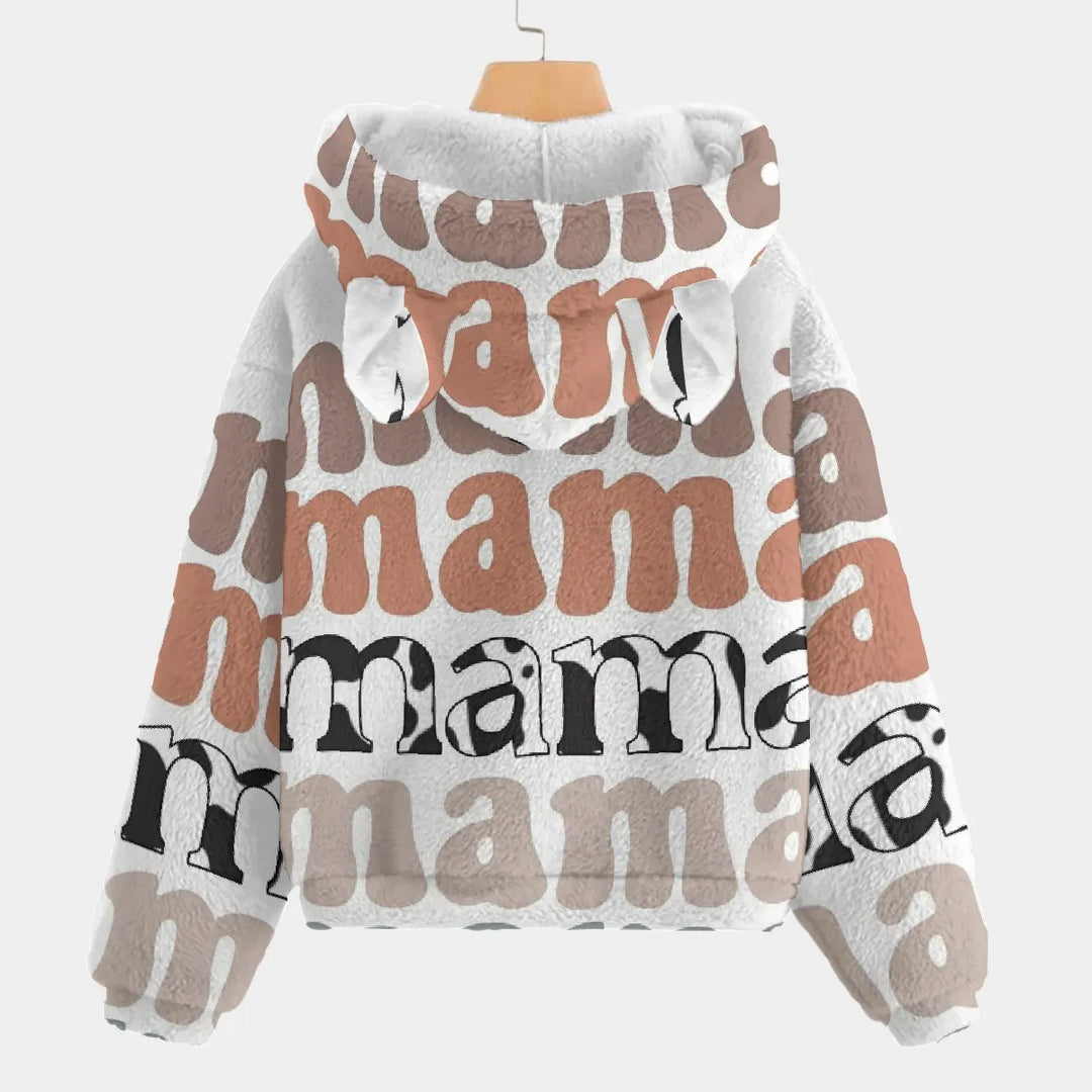 Kid’s Borg Fleece Sweatshirt With Ear mama