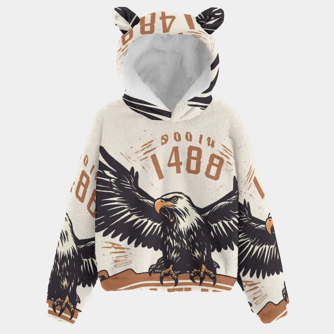 Eagle fleece borg sweatshirt
